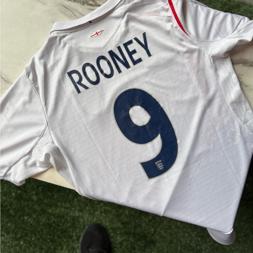 England Umbro Home Kit 2010 World Cup Wayne Rooney